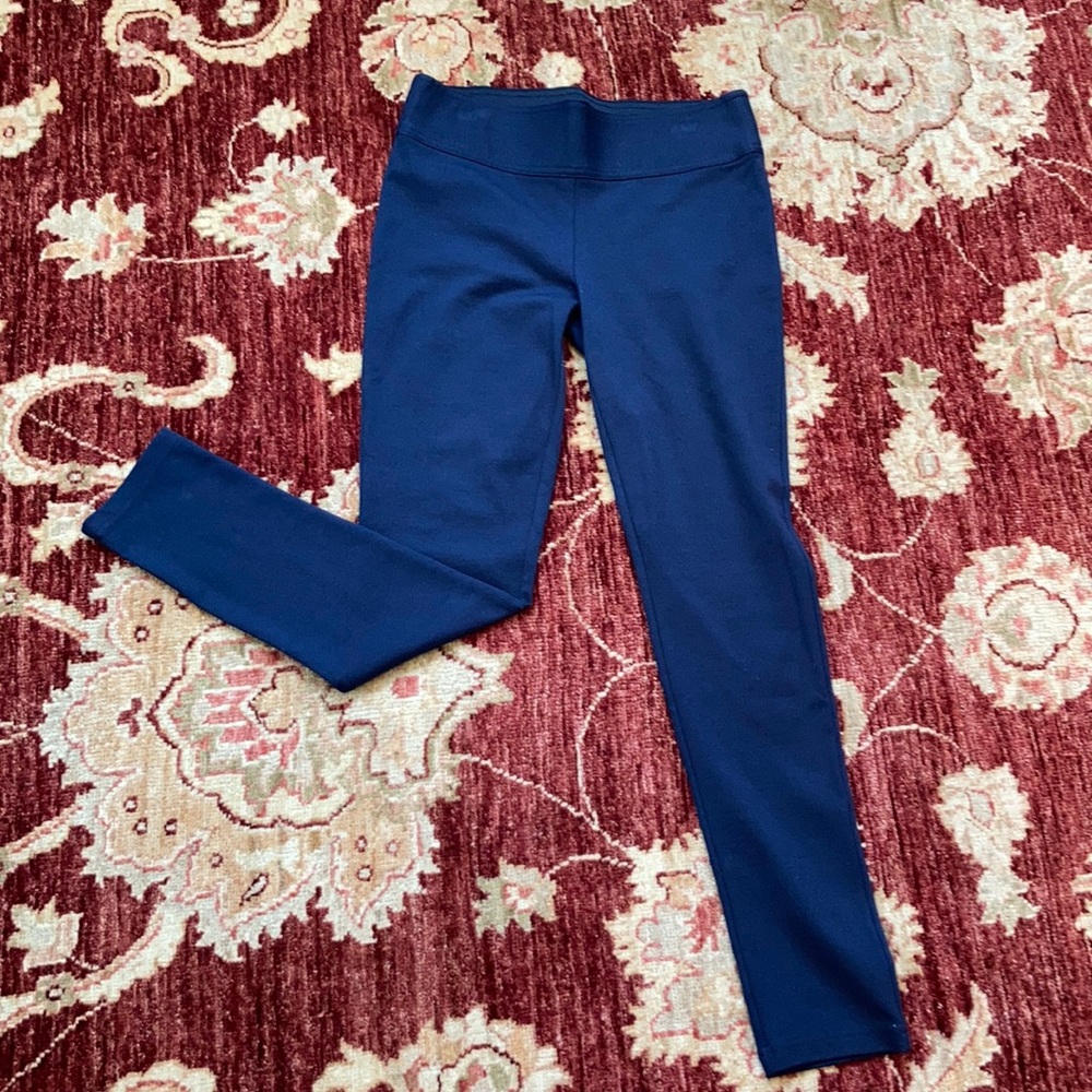 INC Navy Leggings with Elastic Waistband